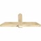 Ekena Millwork Eugene Rough Sawn Timber Gable Bracket, Douglas Fir, 60"W x 25"H x 4"D x 6"F, 10/12 Pitch GBW060X25X0406EUG00RDF - alternate 3